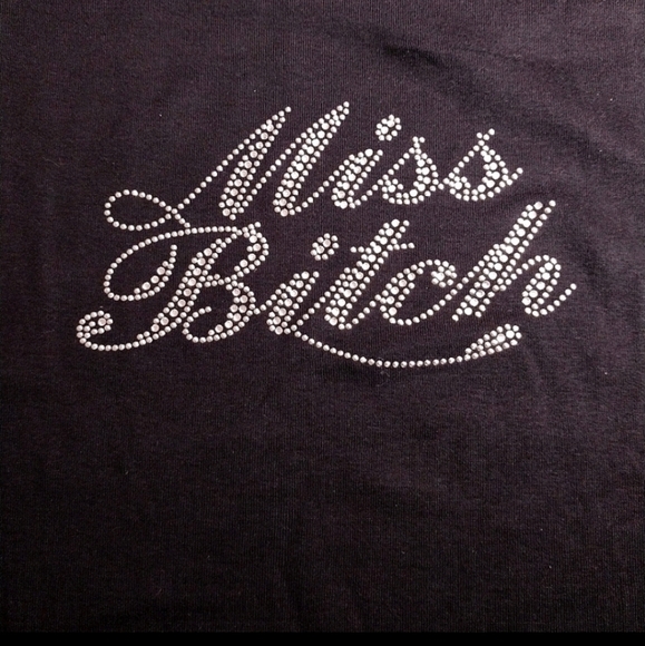 RHINESTONE Sleeveless Jersey NWOT - Picture 3 of 4